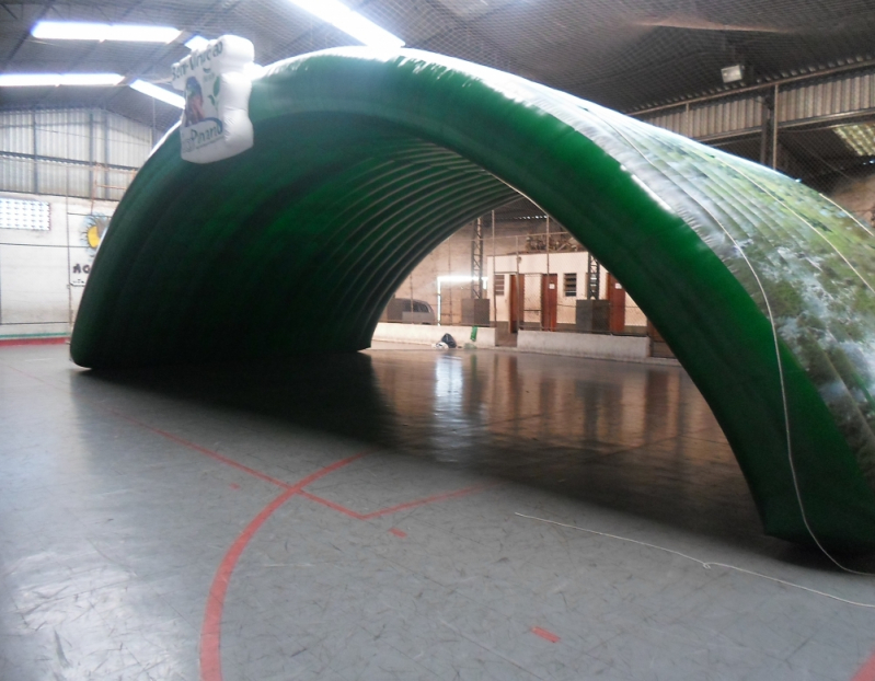 Aluguel de Túnel Inflável para Campo de Futebol Campinas - Túnel Inflável para Eventos
