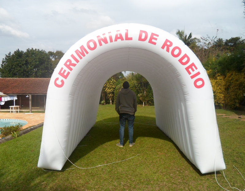 Aluguel de Túnel Inflável para Evento Corporativo Rio Grande da Serra - Túnel Inflável para Ações Especiais