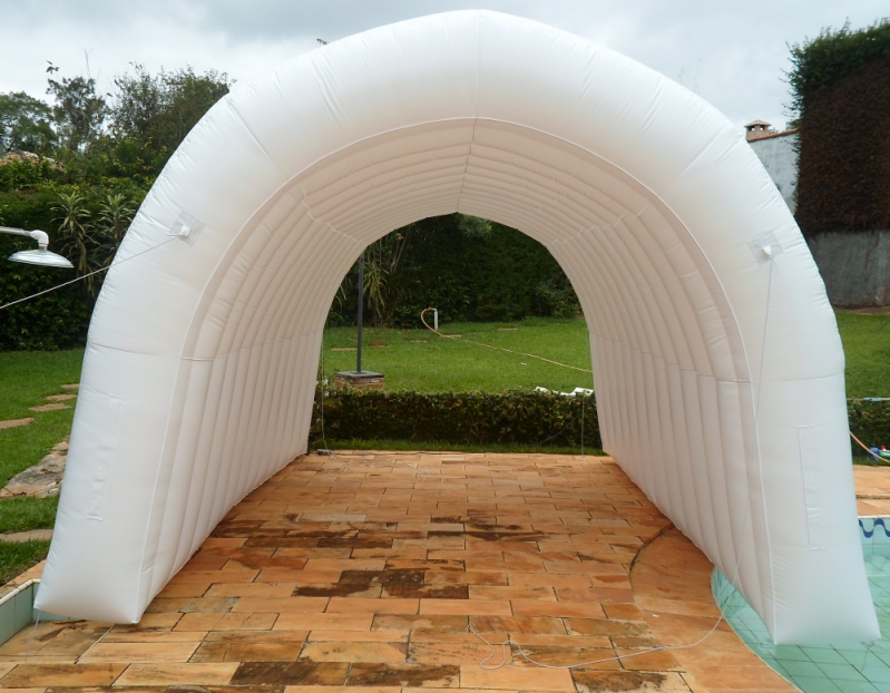 Aluguel de Túnel Inflável para Feiras Promocionais no Morumbi - Túnel Inflável Personalizado para Empresa