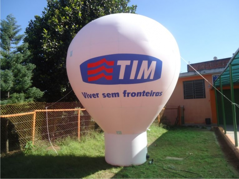 Balão Inflável para Propaganda Quanto Custa Santa Isabel - Balão Inflável Personalizado