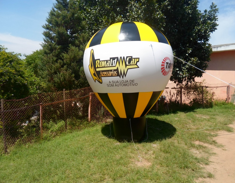 Balão Inflável Roof Top Engenheiro Goulart - Roof Top Inflável Promocional