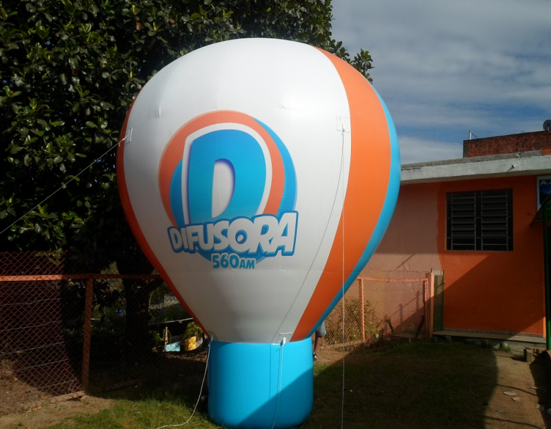 Balão Promocional Inflável para Propaganda no Piauí - PI - Teresina - Logos Promocional