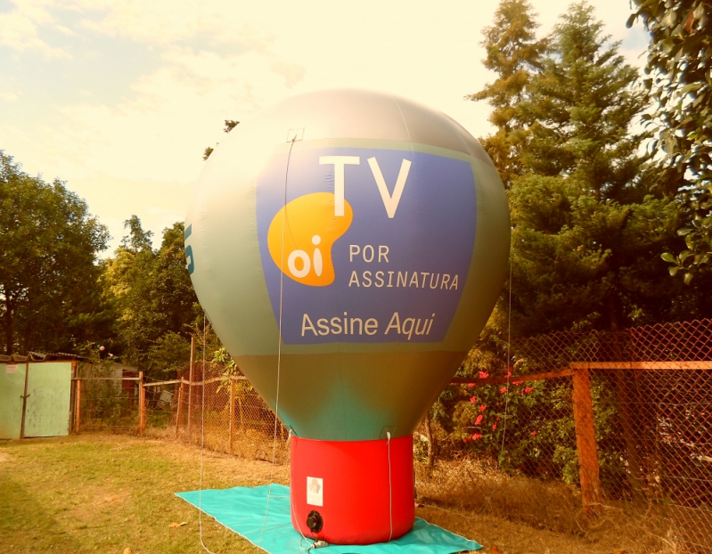 Balão Promocional Inflável Jardim Europa - Balão Promocional de Copa do Mundo