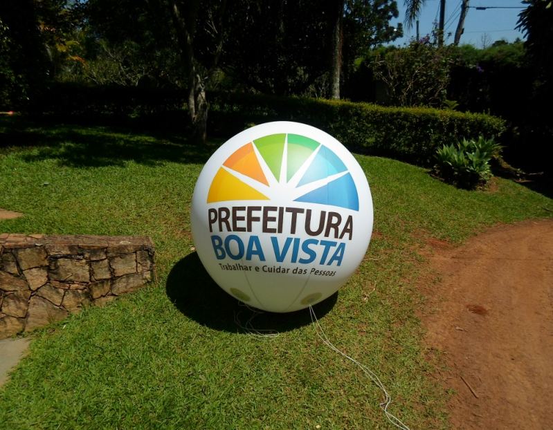 Bola Promocional Ibirapuera - Bola Gigante Inflável