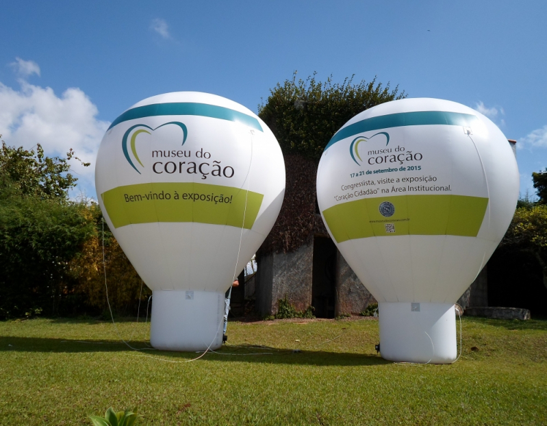 Fábrica de Balão Roof Top para Propaganda em Guianazes - Roof Top Infláveis em Sp