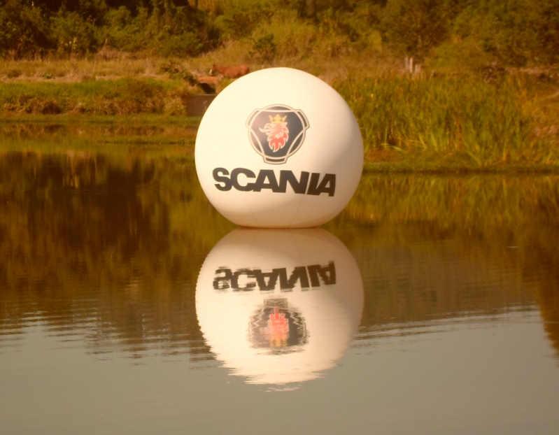 Fabricante de Bola Promocional na Água Branca - Bola Gigante Inflável