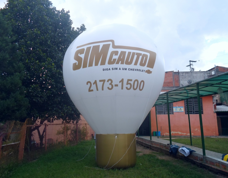 Roof Top Inflável Campinas - Balão Inflável Roof Top
