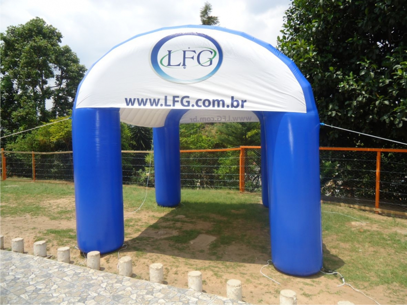 Tenda Promocional Inflável para Eventos em Franca - Tenda Inflável em Sp