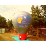 balão promocional inflável no Jardim Ângela