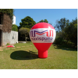 balão promocional para propaganda no Ibirapuera