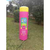 inflável promocional para divulgação de marca Parque do Carmo