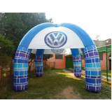 preço stand inflável para show no Parque do Carmo