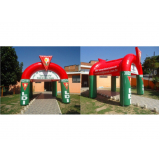 tenda promocional inflável para propaganda Parque São Rafael