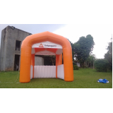 tenda promocional inflável Embu das Artes