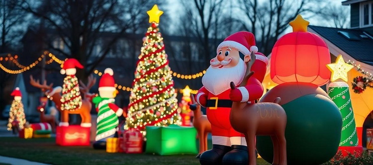 Infláveis de Natal: Guia Completo para Sua Decoração Perfeita