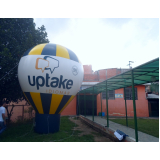 balão inflável personalizado para eventos Marapoama