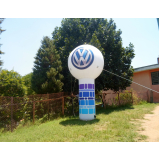 balão promocional Jardim Bonfiglioli