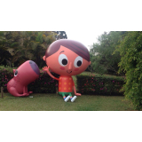bonecos infláveis promocionais Glicério