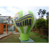 fabricante de balões infláveis para festas  Caieiras