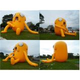 fabricante de mascote joão bobo inflável Franca