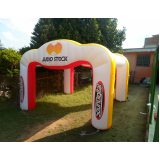 fabricante de tendas infláveis preço Jardim Ângela