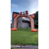 infláveis promocionais para projeções Aclimação