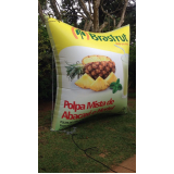 inflável promocional para empresa preço Manaus