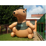 mascote inflável para propaganda Saúde