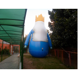 mascotes big inflável para eventos Santana de Parnaíba