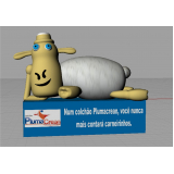 mascotes infláveis de personagens Jardim São Paulo