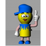 mascotes infláveis de posto de gasolina para propaganda Vila Gustavo
