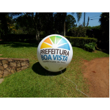 preço bola inflável promocional Santana de Parnaíba