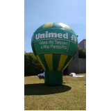 Ação Promocional com Balão