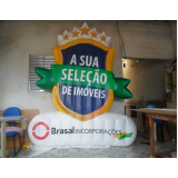 Totem inflável para Ação Promocional