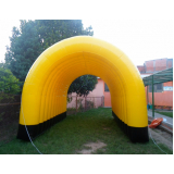 túnel inflável promocional Boa Vista